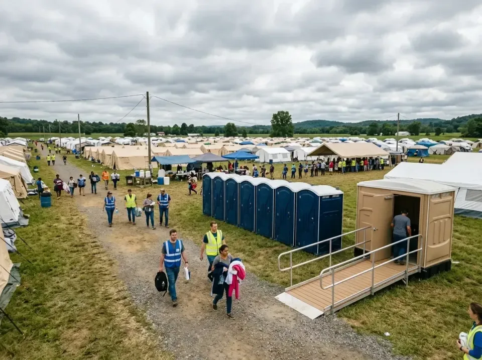 disaster-relief-camp-restrooms-010 — frequently asked questions, Dumpster & Portable Bathrooms Rental in West View, PA